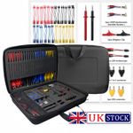 Automotive Back Probe Kit Multimeter Test Leads Alligator Clips Wire Tool 92PCS