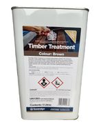 Timber Treatment Brown Interior, Exterior Soft or Hard Wood Sovereign 5L
