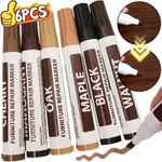 Wood Stain Touch-Up Marker Wood Furniture & Floor Pens Scratch Repair Marker