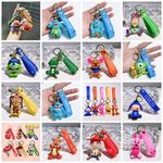Toy Story Cartoon Keyring Keychain Book Bag Woody Buzz Gift Charm Toy Figure