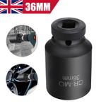 36mm Deep Impact Socket 1/2 Inch Drive 12 point Hub Nuts / Flywheel UK
