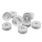 10x 21mm Industrial Aluminum Bobbins For Singer Brother Sewing Machine