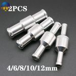 Non Return One Way Inline Check Valve 2PCS 4/6/8/10/12mm for Fuel Diesel Gas Air