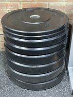 100kg Bumper Plate Set
