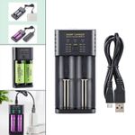 Dual Slot 18500 battery Universal for /Imr 10400 MH/