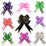 30MM Pull Bows Multicolor Florist Gift Wrapping Birthday Wedding Party Decor UK