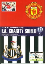 FA CHARITY SHIELD PROGRAMME 1996 Manchester United v Newcastle