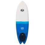 CBC Softboard 6"2 Foam Surfboard Fish Inc Leash Fins