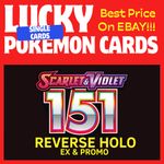 POKEMON 151 - REVERSE HOLO - EX - PROMO - SELECT YOUR OWN - MULTIBUY DISCOUNT✅