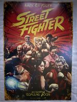 STREET FIGHTER (2025) – ORIGINAL ADVANCE ONE SHEET – 27X40 – ROLLED