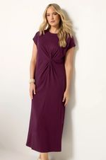 LTS Tall Women's Twist Cotton Midi Dress