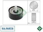 Deflection/Guide Pulley, V-ribbed belt for MERCEDES-BENZ W177 INA 532 1001 10