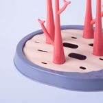 Baby Bottle Drying Rack Detachable PP Large Capacity Baby Bottle Rack F