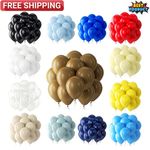 100 X Latex PLAIN BALOON BALLONS helium BALLOONS Quality Party Birthday Wedding