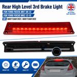 Red Rear High Level 3rd Brake Light For Ford Fiesta MK7 Focus MK3 8A6113A613CE
