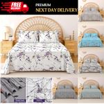 400TC 100% Egyptian Cotton Printed Flat Sheet Single Double King Size Top Sheets