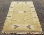 Vintage Traditional Handmade Beautiful Turkish Kilim Floor Rug Carpet 195x137 cm