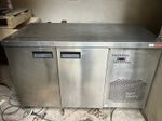 Inomak PN99 Stainless Steel 2 Door Refrigerated Counter pop up bar MAN CAVE o