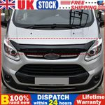 FOR FORD TRANSIT CUSTOM 2012-2018 BONNET WIND DEFLECTOR PROTECTOR GUARD BRA NEW