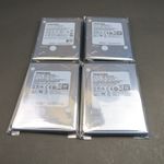 Toshiba 500GB 2.5" (Pack of 4) - # MQ01ABD050V - SATA 6Gb/s 5400RPM 9.5mm - HDD
