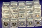 🔥 LOT (20) PROOF COINS - PCGS PR69DCAM + FREE PCGS 20 Coin Box💥