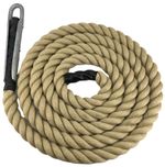 Polyhemp Gym Climbing Ropes, Fitness Indoor Outdoor Tree With Tulip Fitting