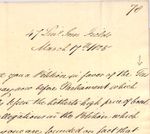 GB HISTORIC RAILWAY LETTER Early *TEES & WEARDALE RAILWAY* 1825 Solicitor WR80