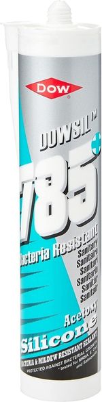 Box of 12 Dow Corning 785+ Silicone Sealant Clear 310ml – Anti-Bacteria