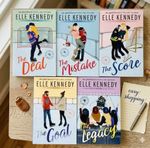 by Elle Kennedy  The off Campus 5 set New Book English  Paperback Free Shipp