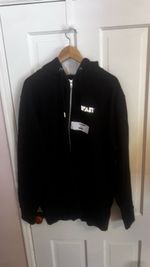 Coldplay Music of the Spheres. Tour Black Zip-Up Hoodie. Crew issued.  XXL