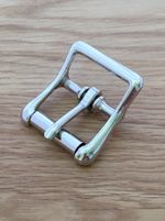 Hobble Roller Buckle Nickel Nickle 12mm 16mm 20mm 25mm 1/2" 5/8" 3/4" 1" Buckles