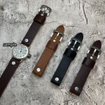 Vintage Open-ended Watch Strap Fixed Wire Lug Band Size 18/20/22/24mm UK492