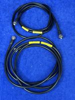 EHT 2.5kV HV Coax Cables MHV Threaded Electroloom URM70 75Ω 1.5–2M