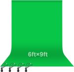 EMART Green Screen Backdrop 1.8X2.8M, Greenscreen Background for Photo