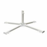 Foldable Umbrella Cross Base Stable Foldable Umbrella Stand Universal Fit Metal