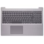 Lenovo IDEAPAD S145-15IWL S145-15IGM Silver Palmrest UK Keyboard With Touchpad