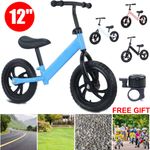 12" Kids Balance Bike Walking Running Training Bicycle For 2-6 Years Children