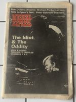 David Bowie &Iggy Pop Music Press Front Cover And Article