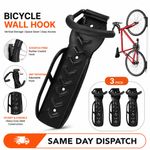 Bike Storage Wall Mounted Hook Bicycle Rack Hanger Holder Garage Steel Stand