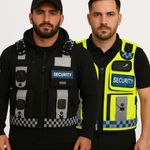Hi Viz Security Vest Tactical Jacket Dog Handler Vest Enforcement CCTV ONE SIZE