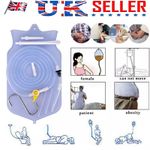 2L Enema Bag Kit - Detox Coffee Colon Cleanse Douche bag Enema Silicone Reusable