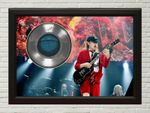 AC/DC Ballbreaker Poster Art Black Wood Framed 45 Platinum Record Display