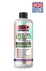 Acetone 100% Pure ACS/Lab Grade Nail Varnish Remover UV/LED GEL Soak Off 100ml
