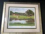 The Belfry Golf Print by Graeme W. Baxter Framed Artwork - Z#1008