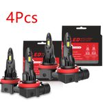 4Pcs For Can-Am Maverick Trail 1000 2019-2026 LED Headlight Kits Hi & Low Beam