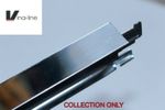 Pack of 5 Polished Chrome Main Tee 3.6m Long Suspended Ceiling Tiles Grid Rails 
