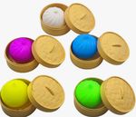 Colourful Dumpling Squishy Fidget