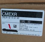 CMEXR LED Emergency Exit Sign Red EXIT Lettering Metal Wall Mount