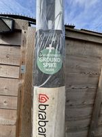 Brabantia Lift-O-Matic 60m Rotary Airer Adjustable Height Ground Spike