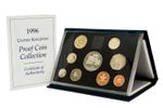 1996 ROYAL MINT UNITED KINGDOM PROOF COIN COLLECTION - BLUE WITH COA